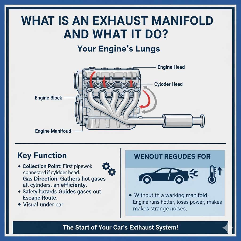 What is an Exhaust Manifold and What Does It Do