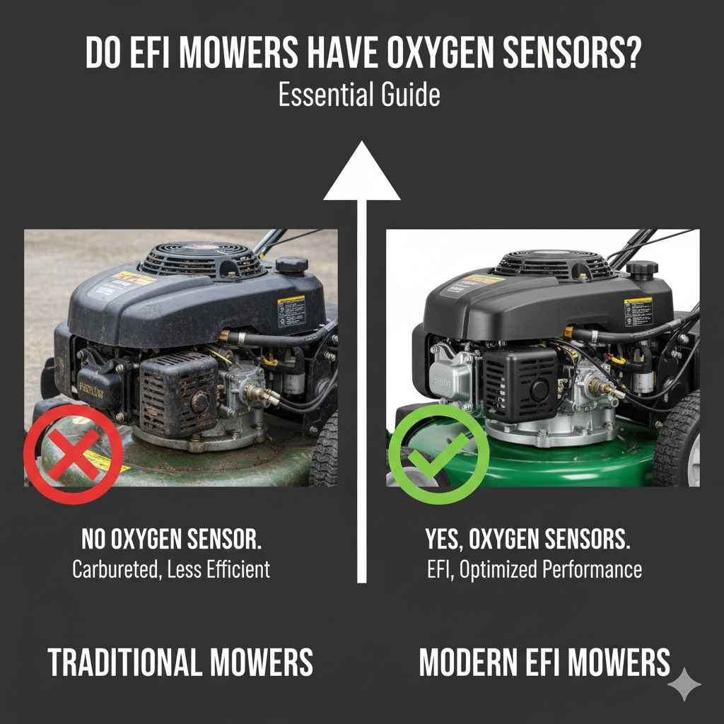 Do EFI Mowers Have Oxygen Sensors