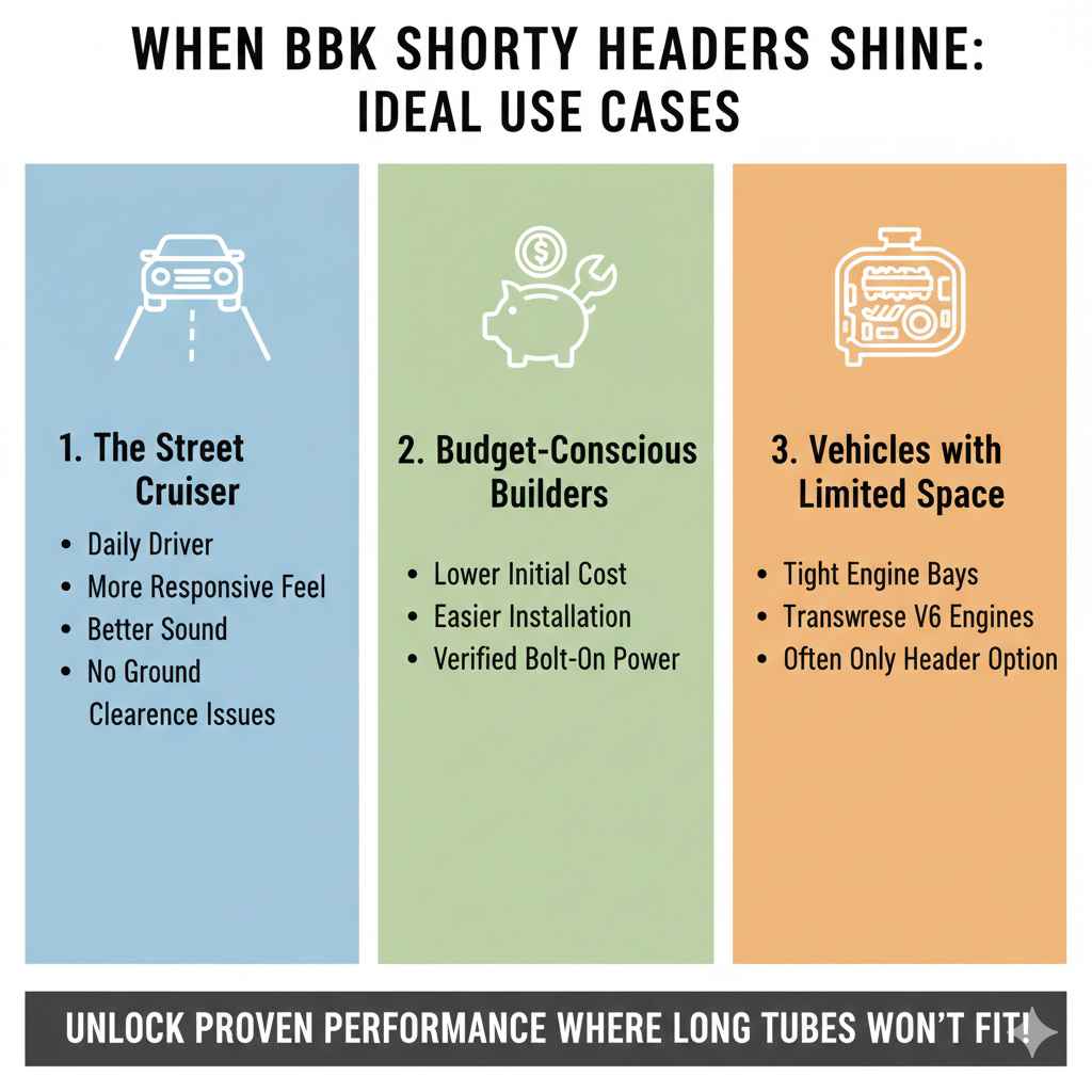 When BBK Shorty Headers Shine