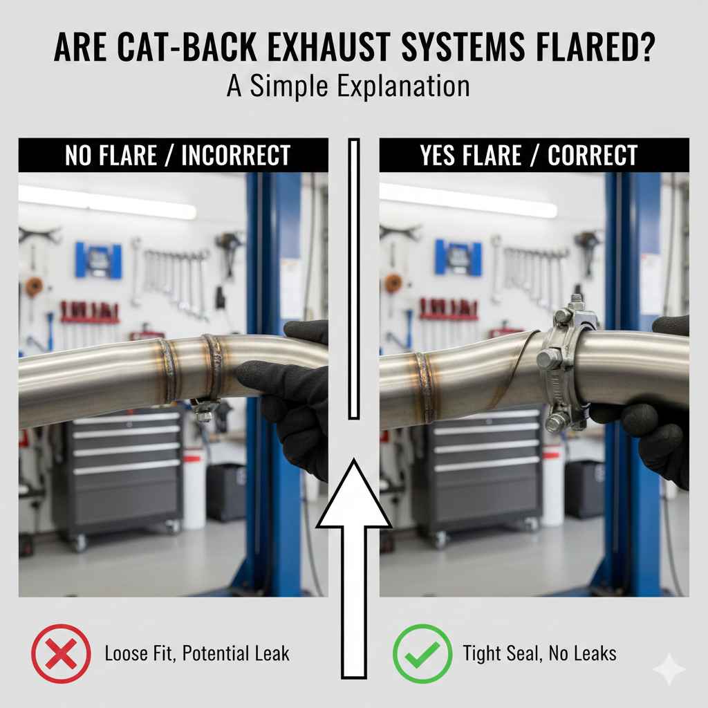 Are Cat-Back Exhaust Systems Flared