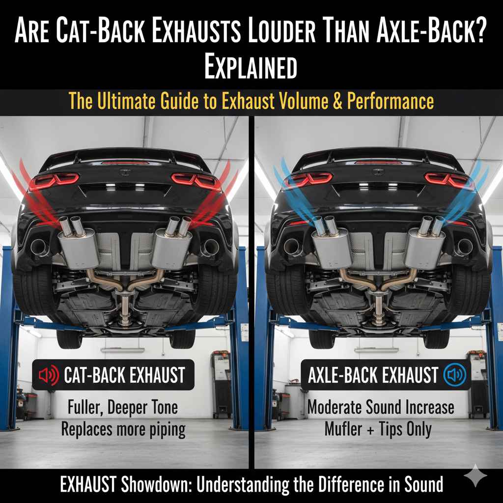 Are Cat-Back Exhausts Louder Than Axle-Back