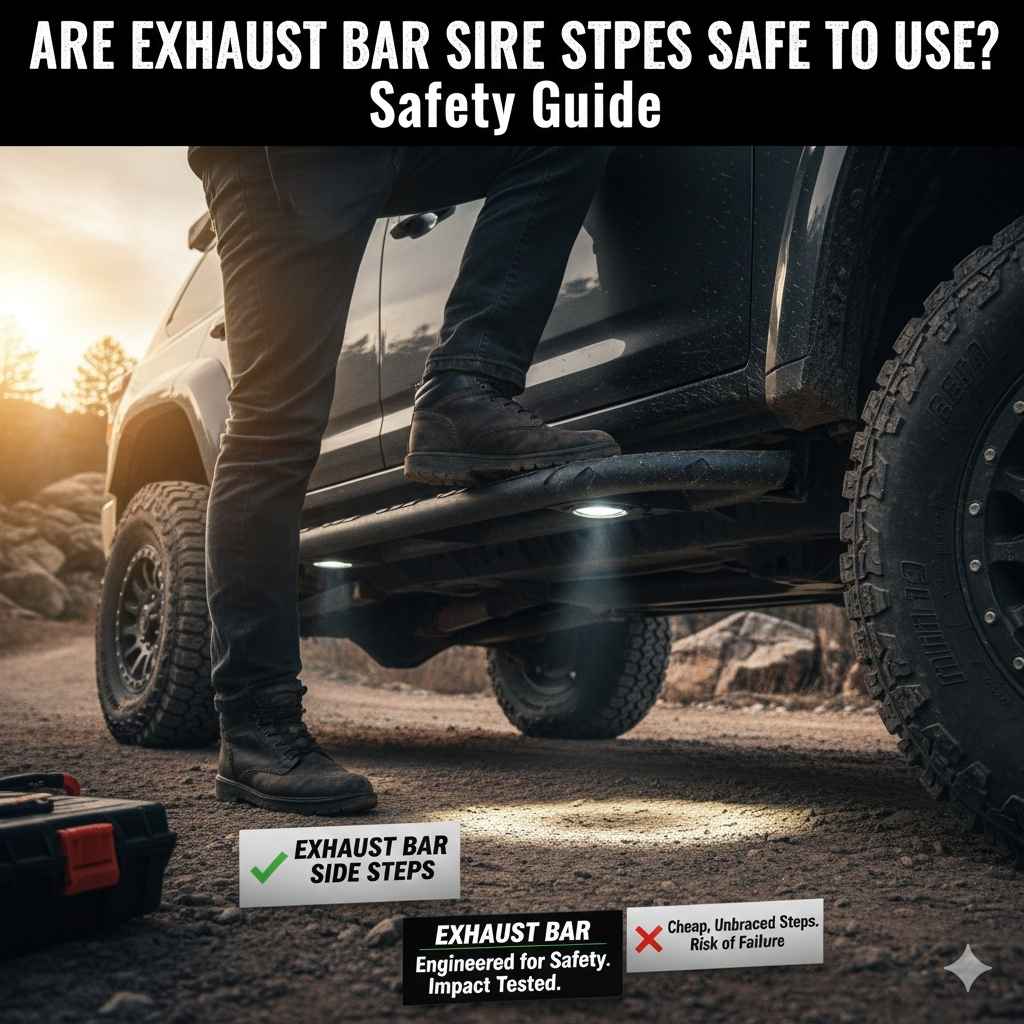 Are Exhaust Bar Side Steps Safe to Use