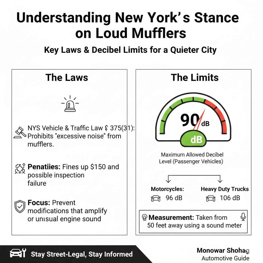 Understanding New York's Stance on Loud Mufflers