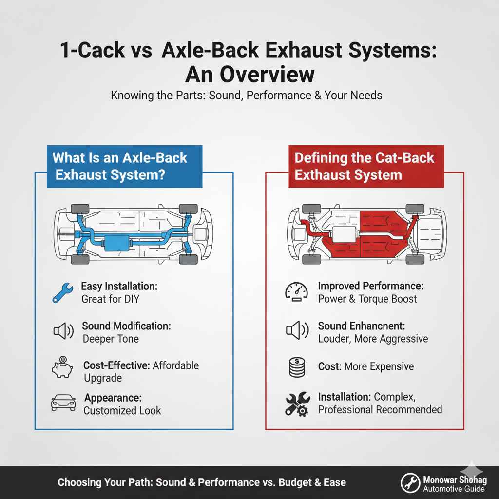 Cat-Back vs. Axle-Back Exhaust Systems