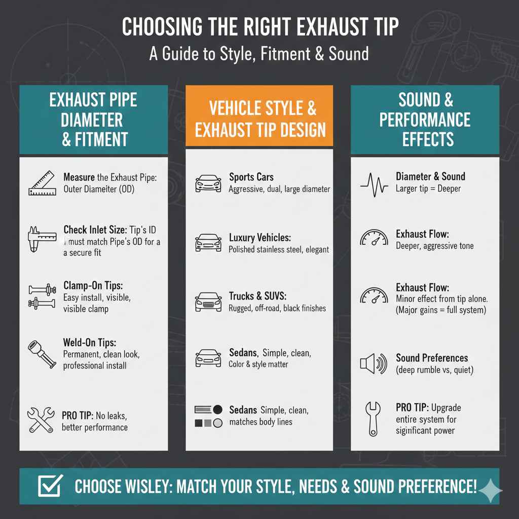 Choosing the Right Exhaust Tip