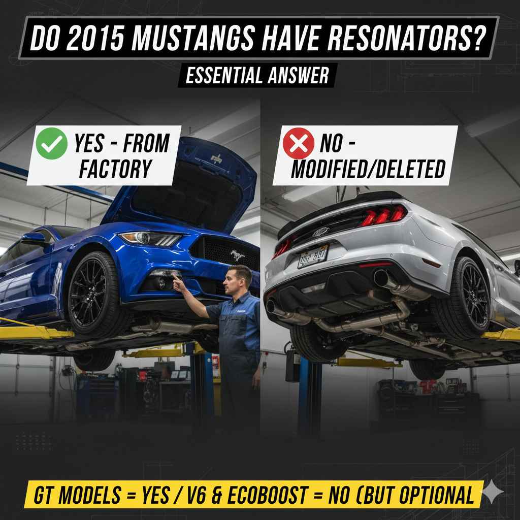 Do 2015 Mustangs Have Resonators