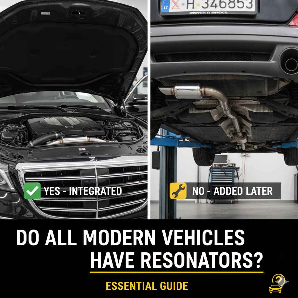 Do All Modern Vehicles Have Resonators