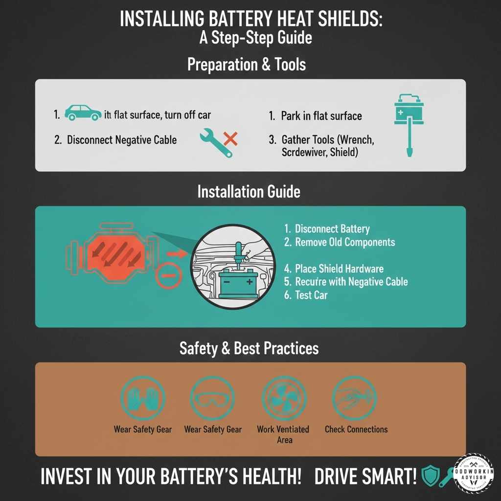 Installing Battery Heat Shields