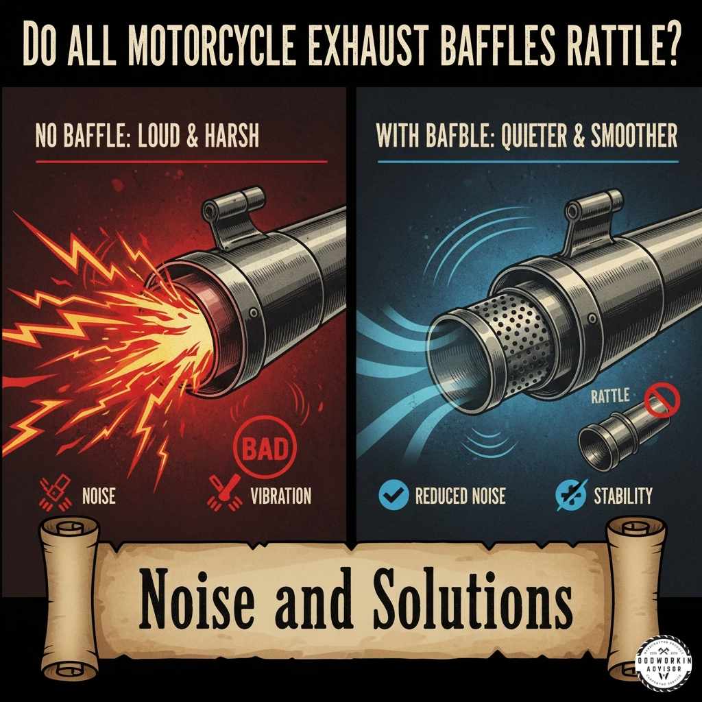 Do All Motorcycle Exhaust Baffles Rattle
