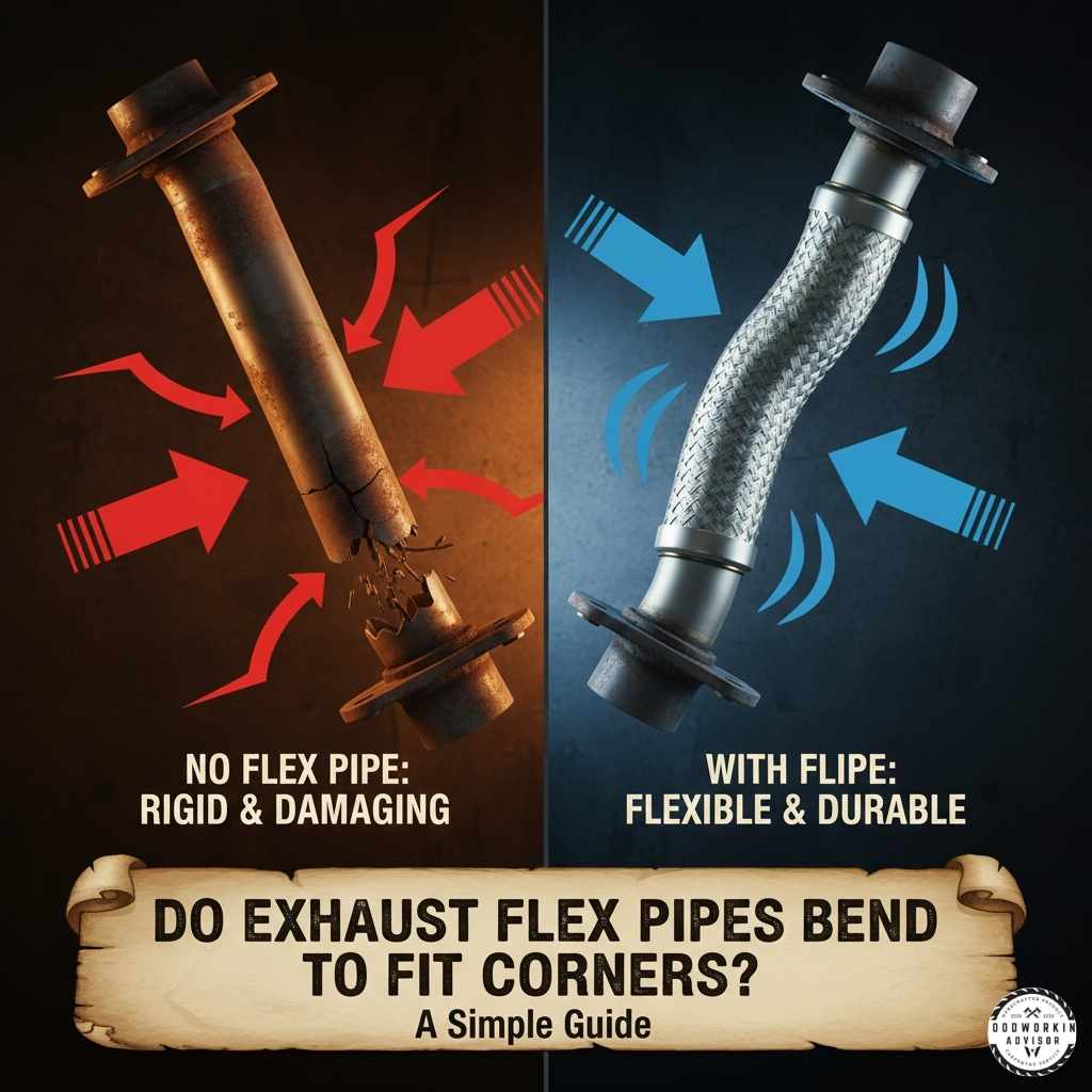 Do Exhaust Flex Pipes Bend to Fit Corners