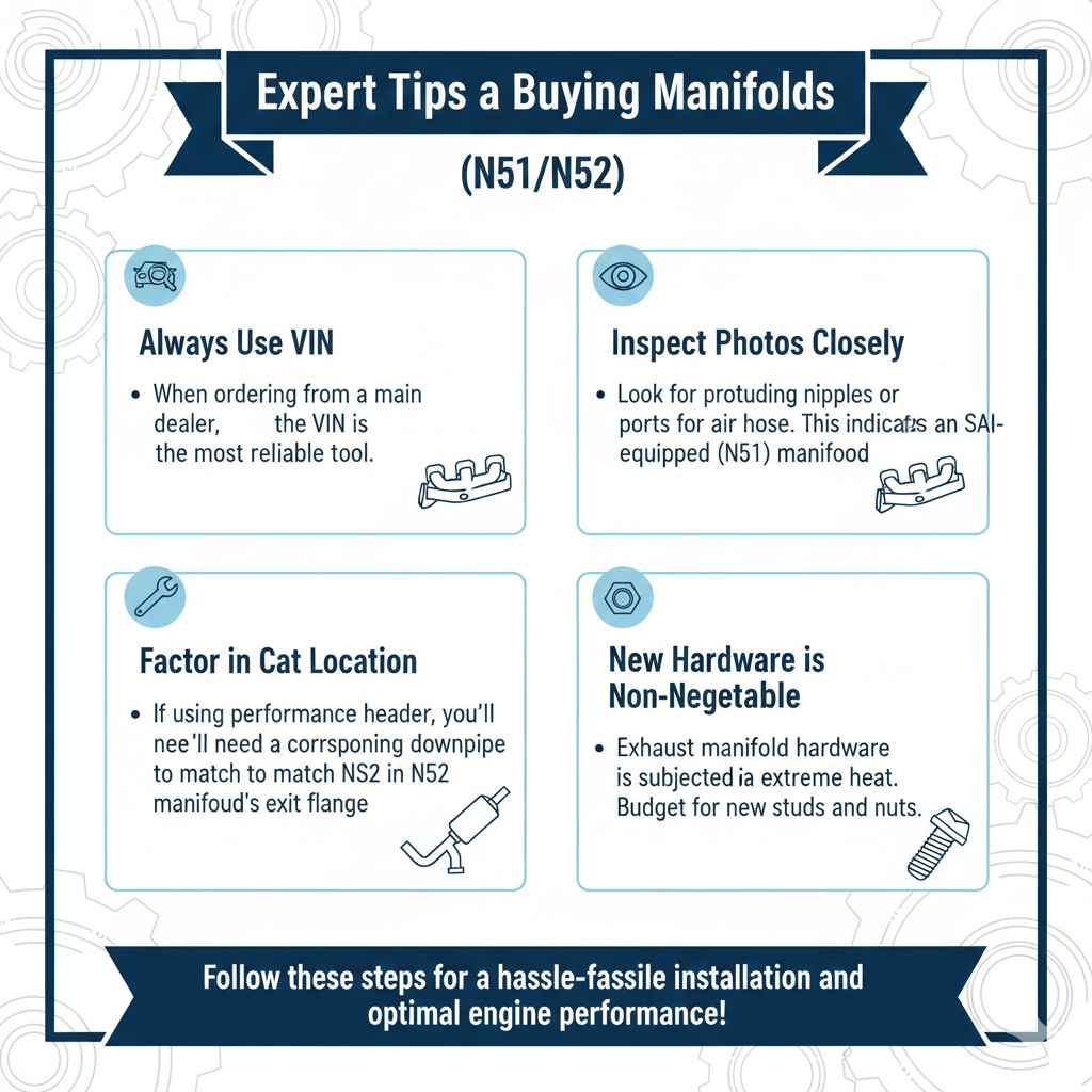 Expert Tips for Buying Manifolds (N51/N52)