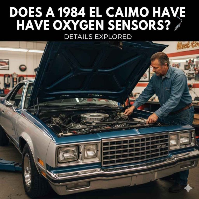 Does a 1984 El Camino Have Oxygen Sensors