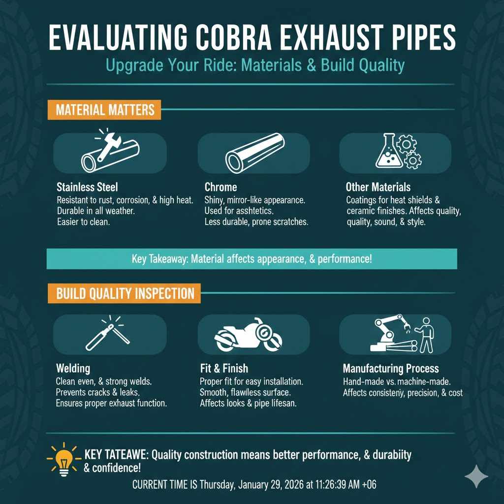 Evaluating Cobra Exhaust Pipes