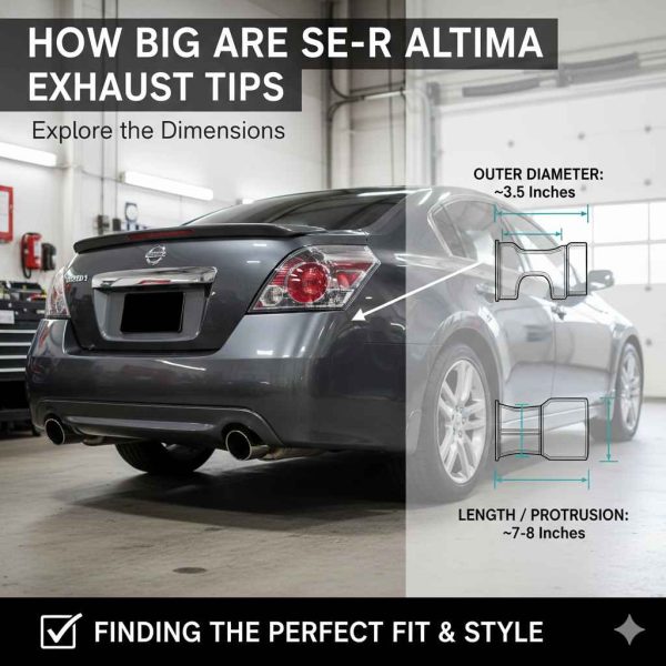 How Big Are SE-R Altima Exhaust Tips Explore the Dimensions
