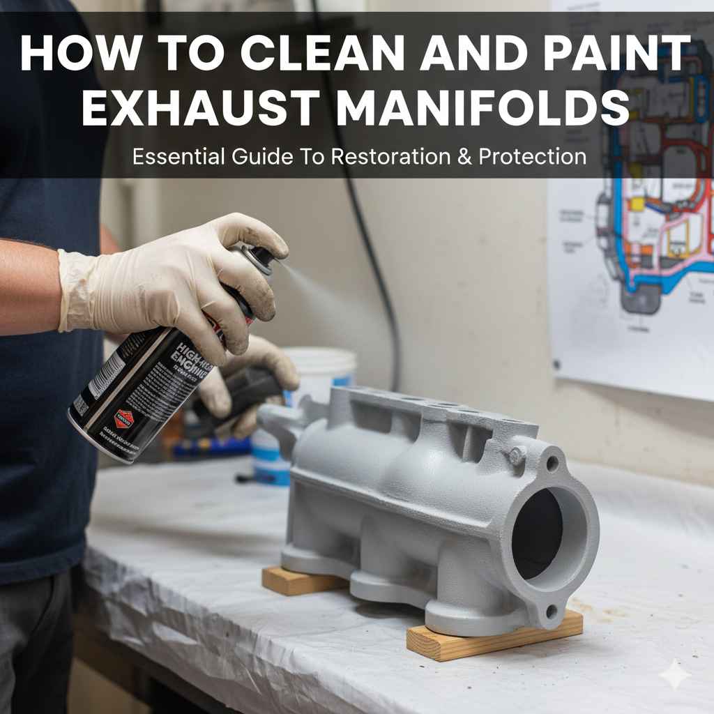 How To Clean And Paint Exhaust Manifolds
