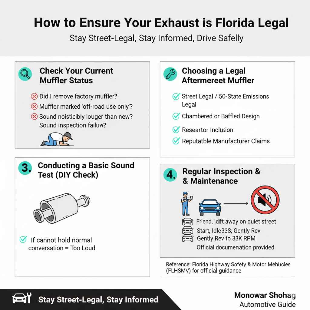 How to Ensure Your Exhaust is Florida Legal