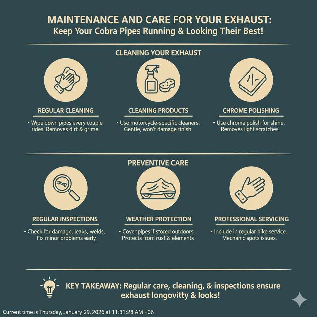 Maintenance and Care for Your Exhaust