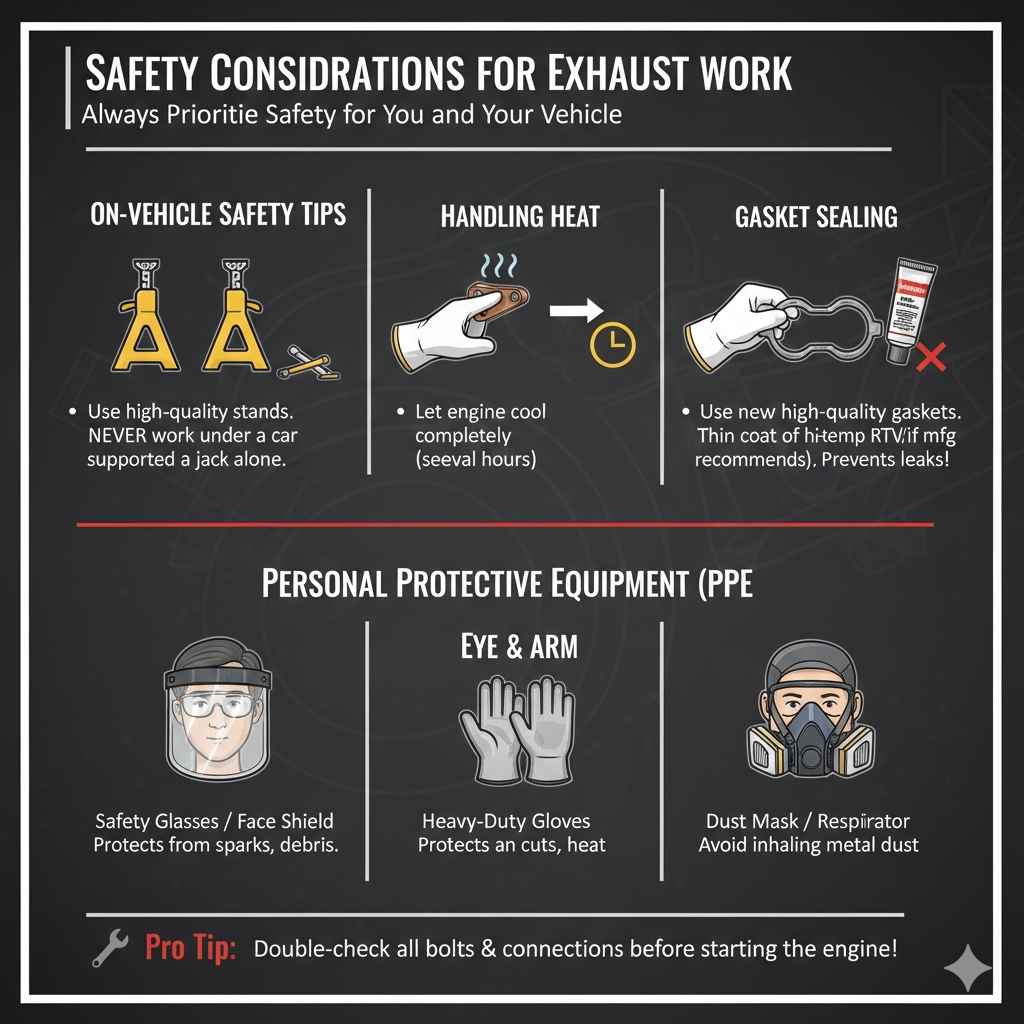Safety Considerations for Exhaust Work