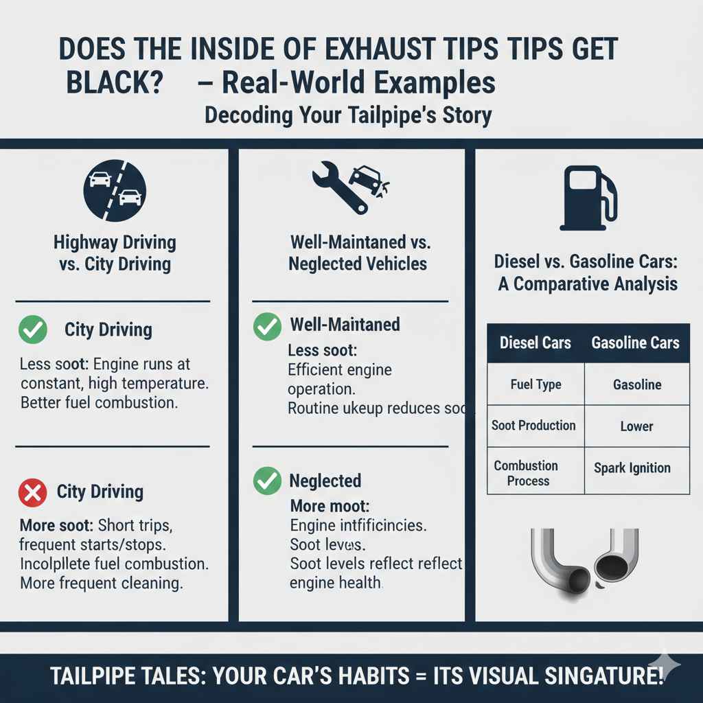 Does the Inside of Exhaust Tips Get Black