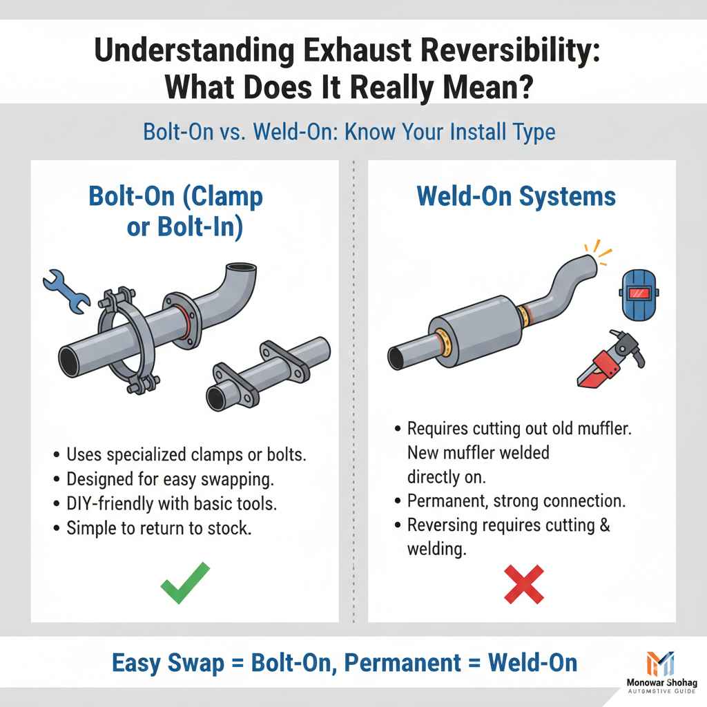 Understanding Exhaust Reversibility
