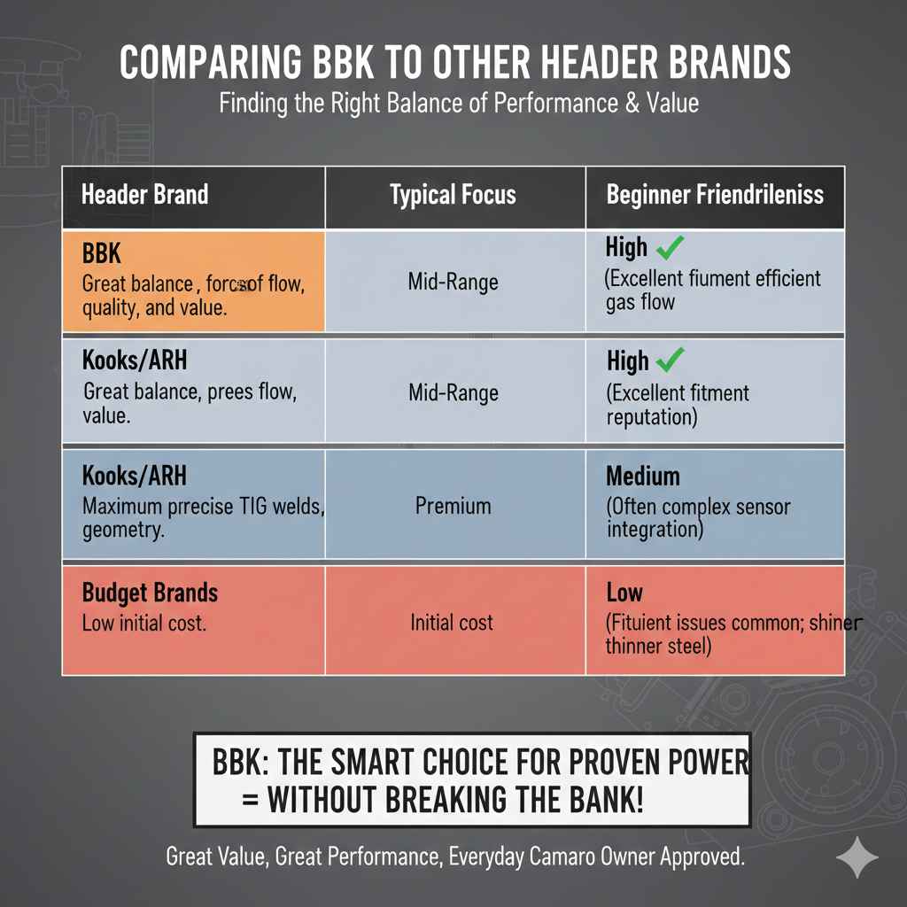 Comparing BBK to Other Header Brands