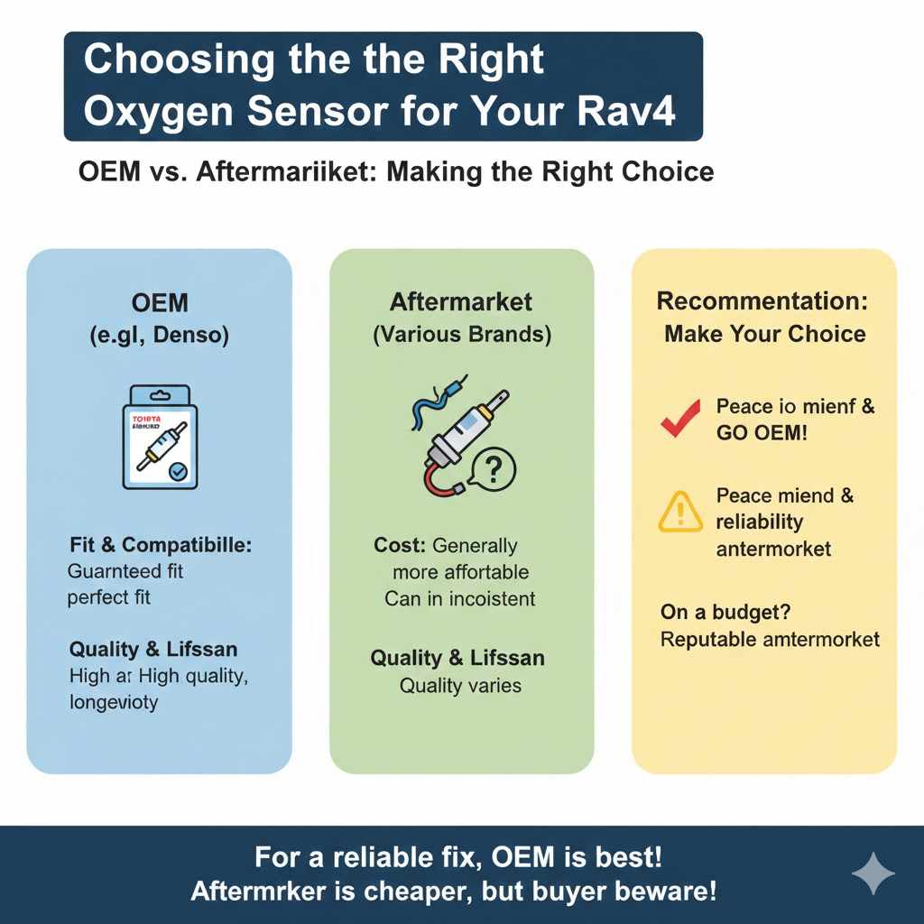 Choosing the Right Oxygen Sensor for Your Rav4

