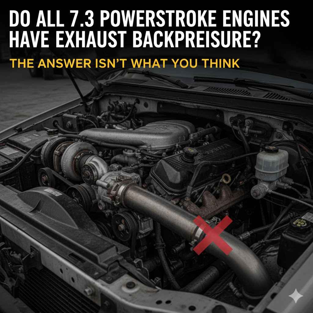 Do All 7.3 Powerstroke Engines Have Exhaust Backpressure