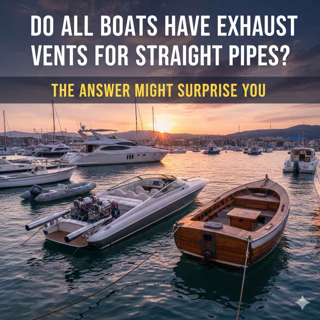 Do All Boats Have Exhaust Vents for Straight Pipes