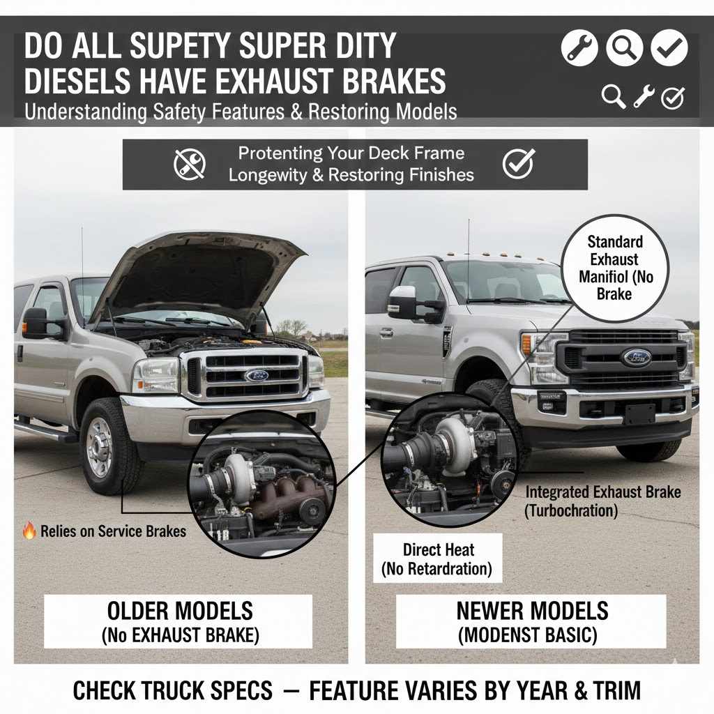 Do All Ford Super Duty Diesels Have Exhaust Brakes