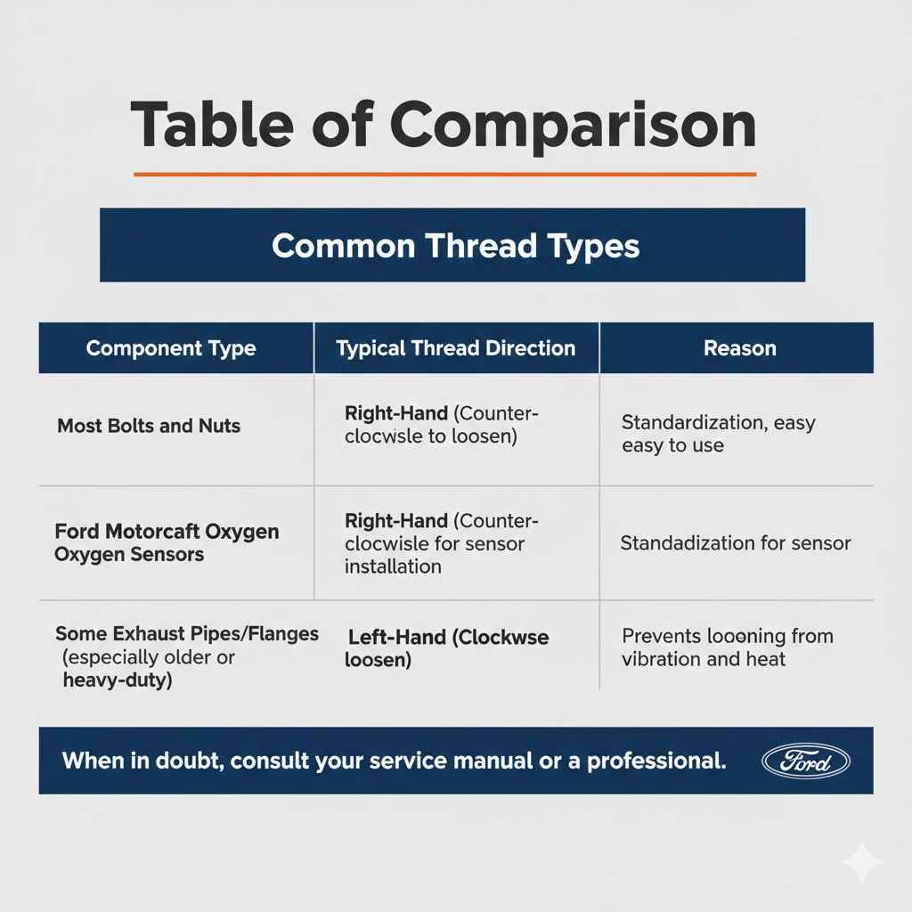 Table of Comparison