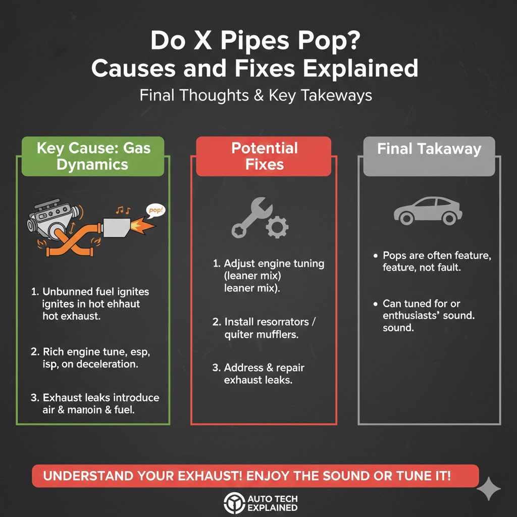 Do X Pipes Pop Causes and Fixes Explained Conclusion

