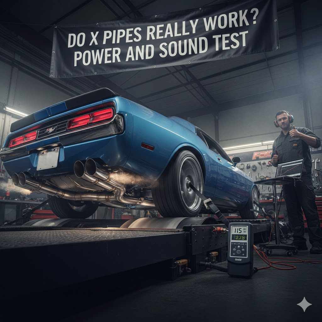 Do X Pipes Really Work Power And Sound Test