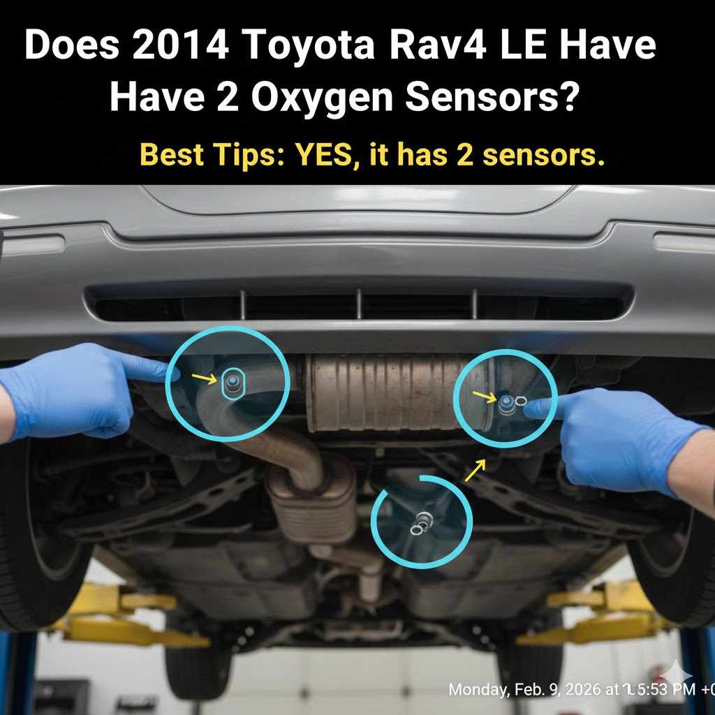 Does 2014 Toyota Rav4 LE Have 2 Oxygen Sensors