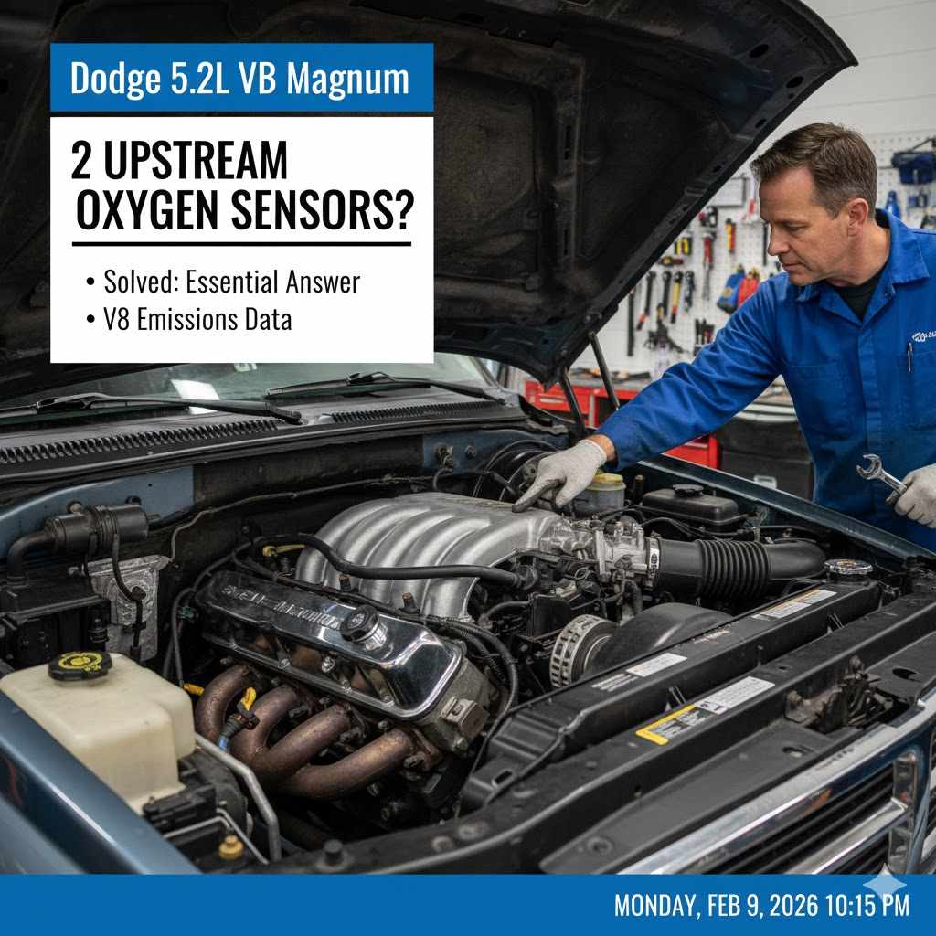 Does a Dodge 5.2 Have 2 Upstream Oxygen Sensors