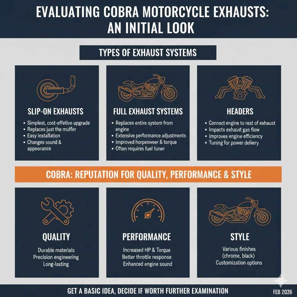 Evaluating Cobra Motorcycle Exhausts