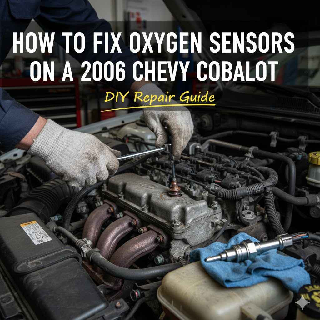 How to Fix Oxygen Sensors on a 2006 Chevy Cobalt