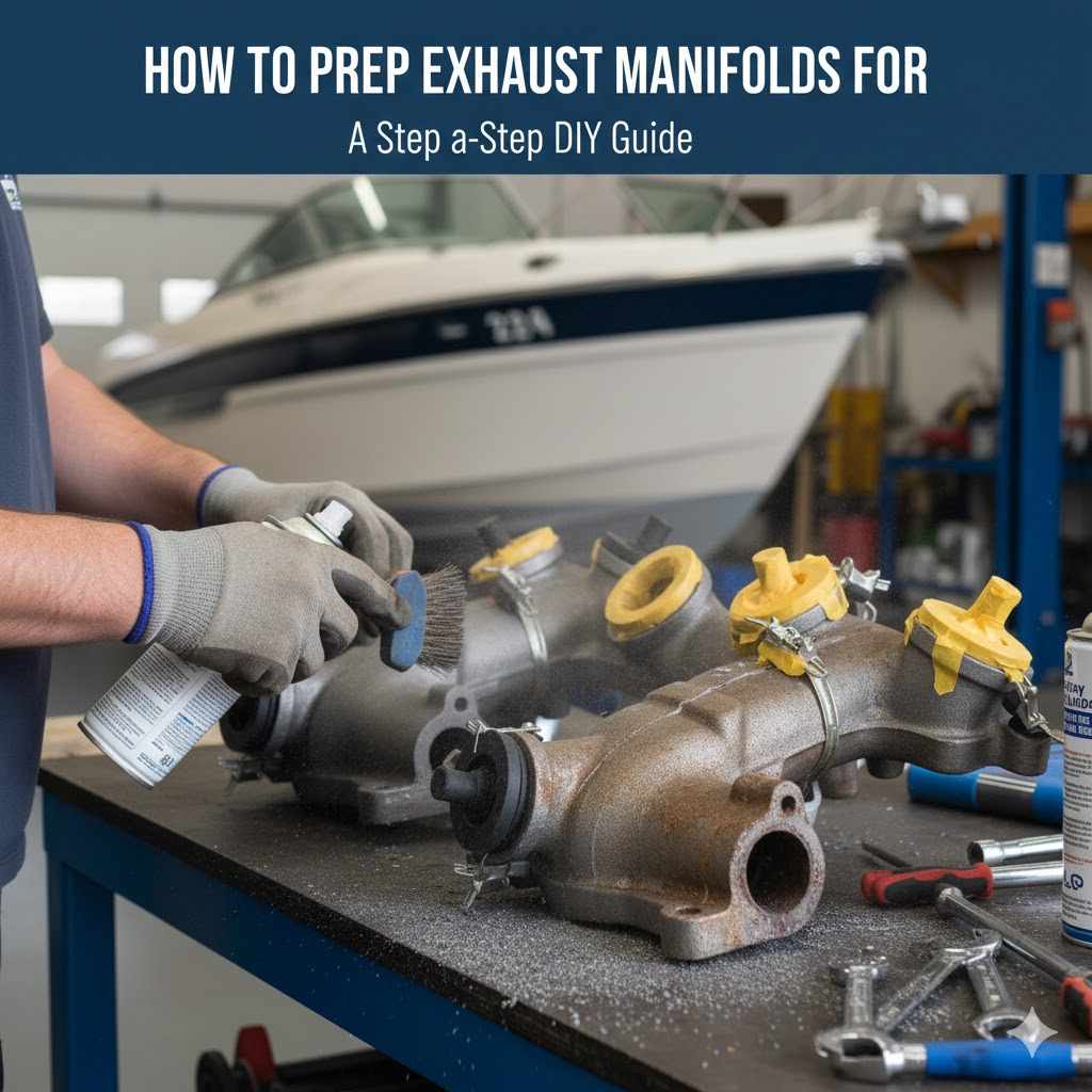 How to Prep Exhaust Manifolds for Coating or Paint