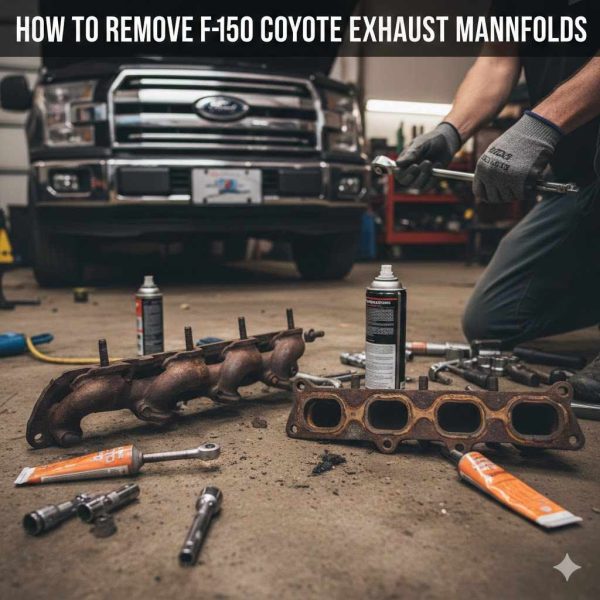 How to Remove F-150 Coyote Exhaust Manifolds