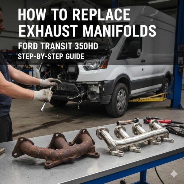 How to Replace Exhaust Manifolds on Ford Transit 350HD