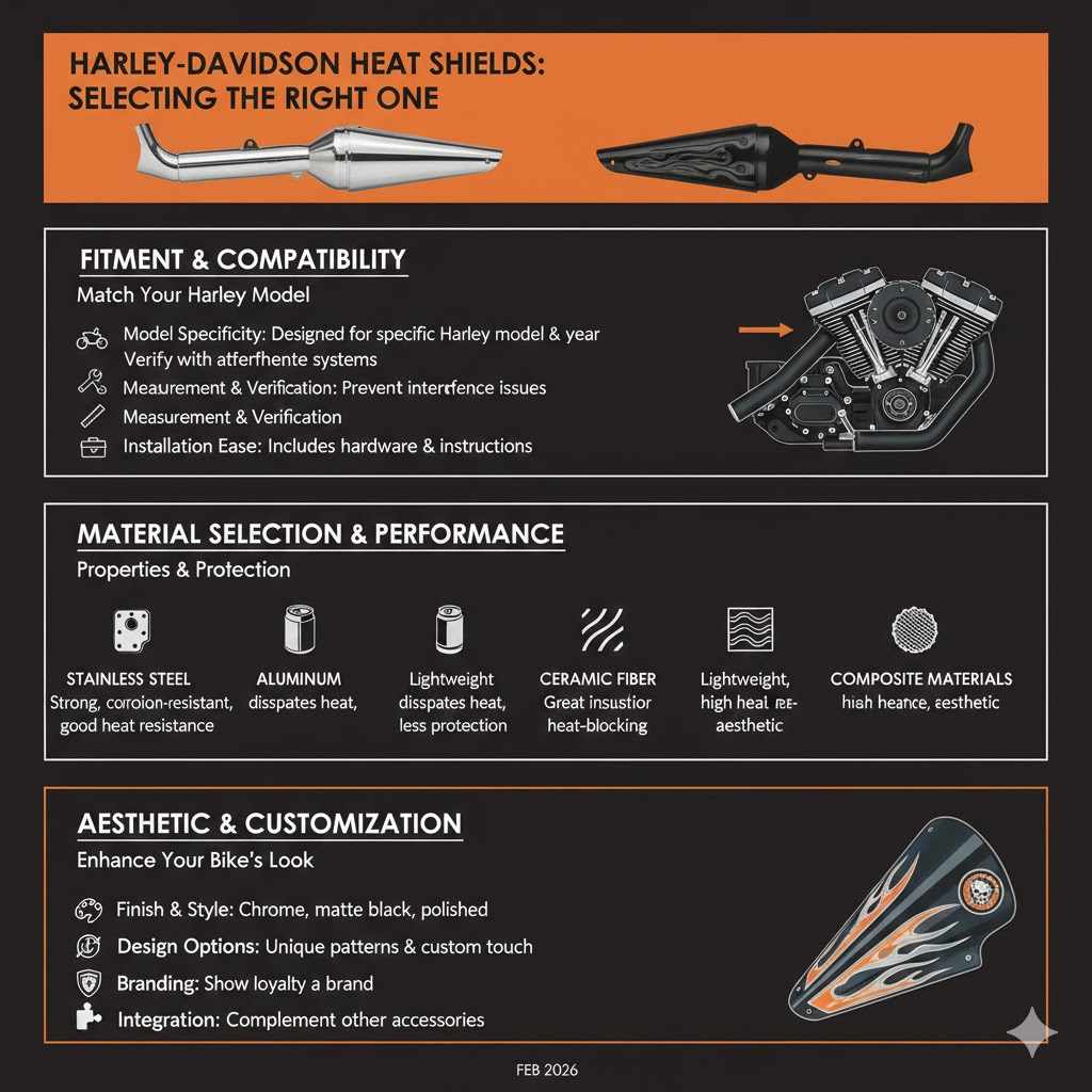 How to Select the Right Heat Shield for Your Harley
