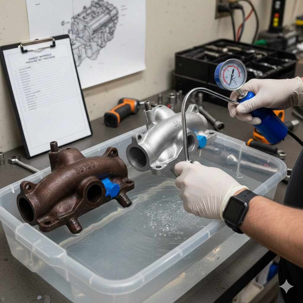 How to Test Boat Exhaust Manifolds Properly