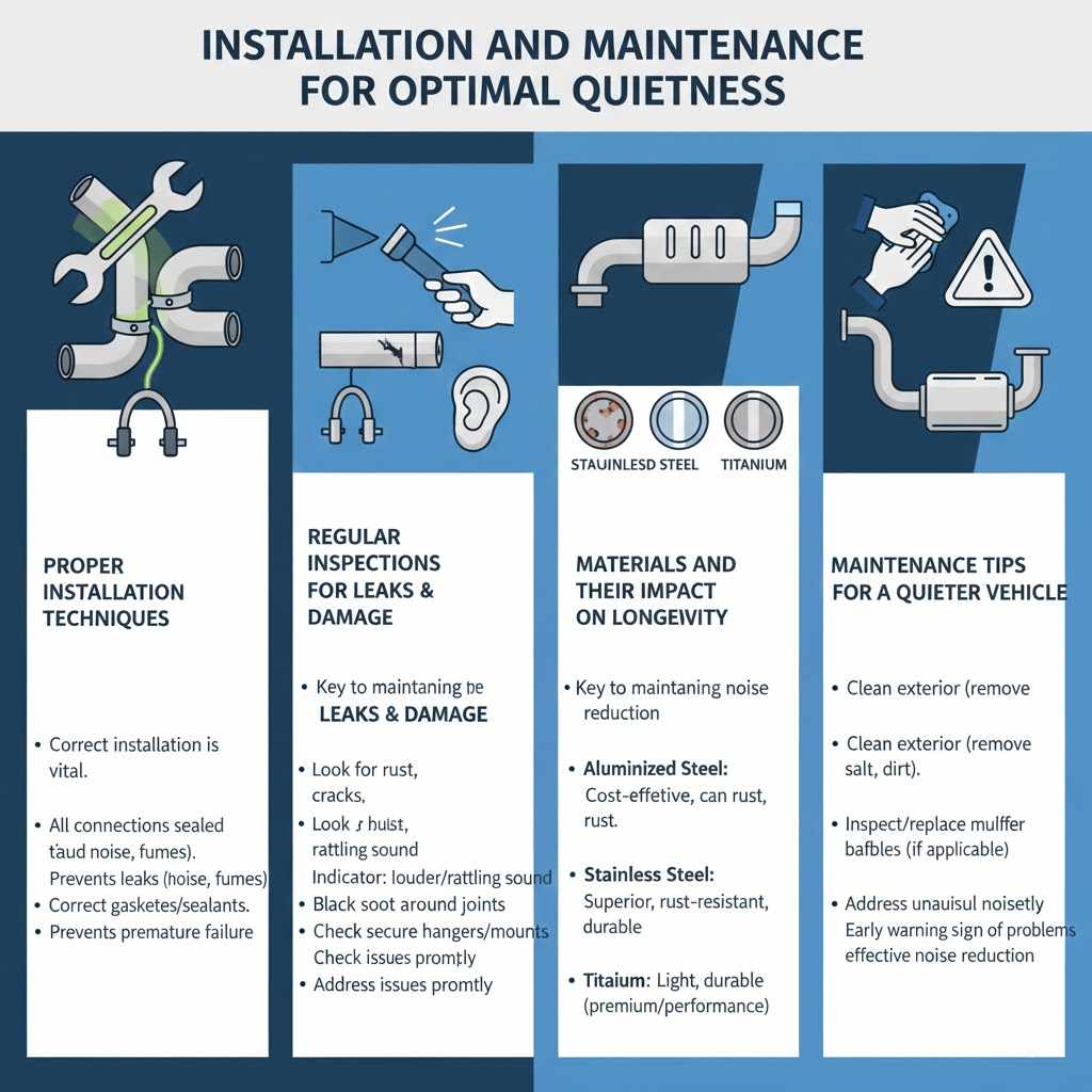 Installation And Maintenance For Optimal Quietness

