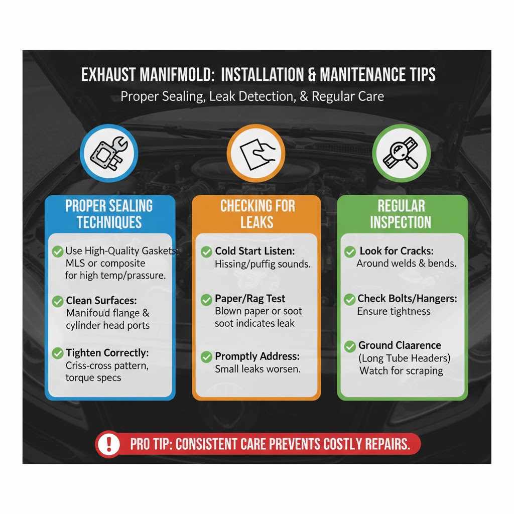 Installation and Maintenance Tips

