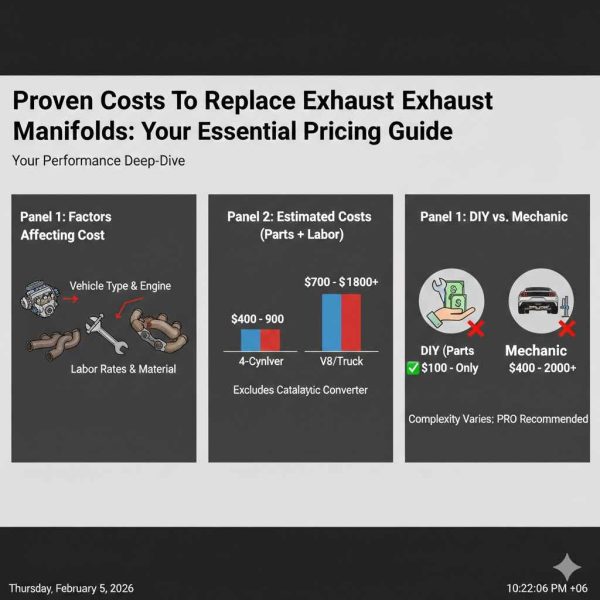 Proven Costs To Replace Exhaust Manifolds