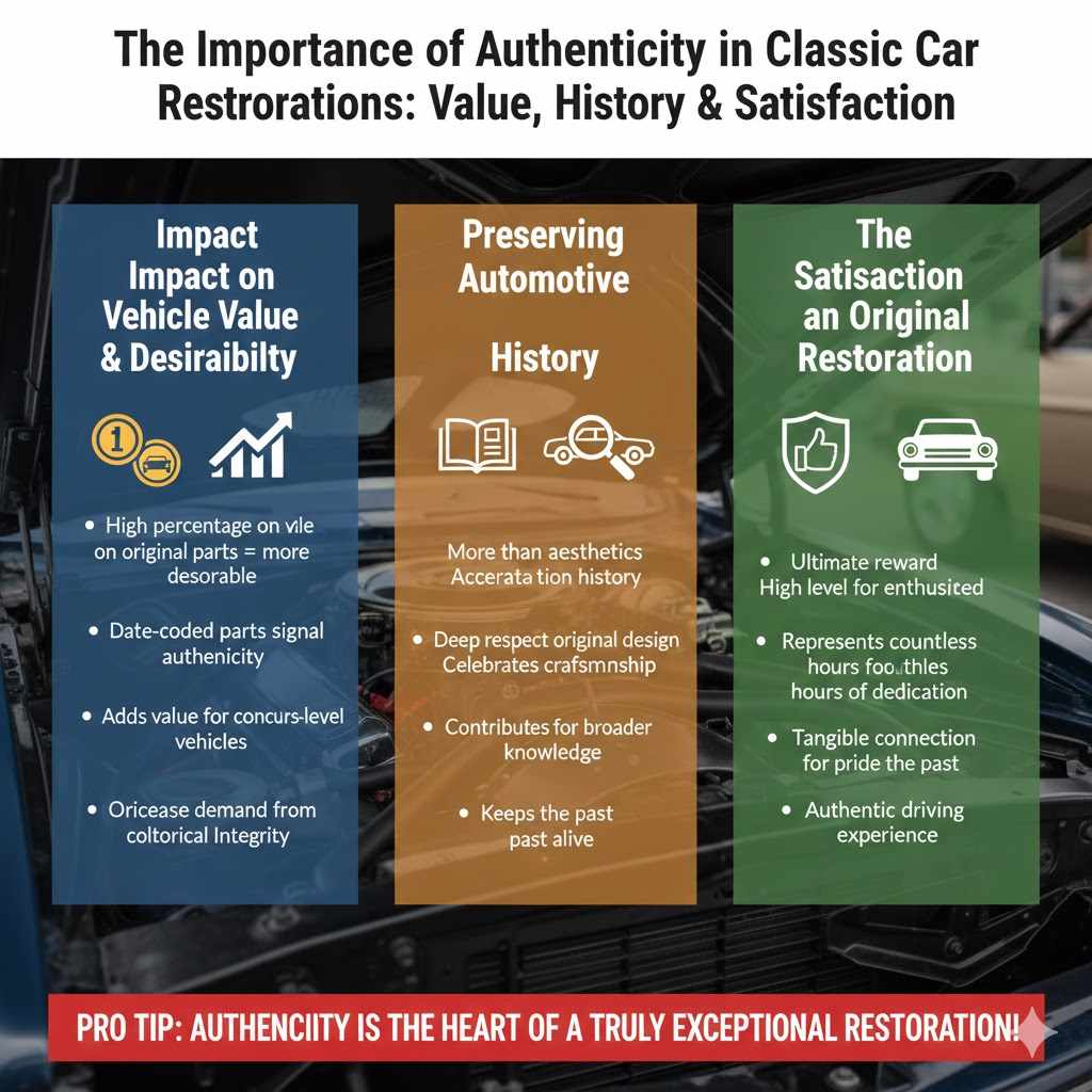 The Importance of Authenticity in Classic Car Restorations

