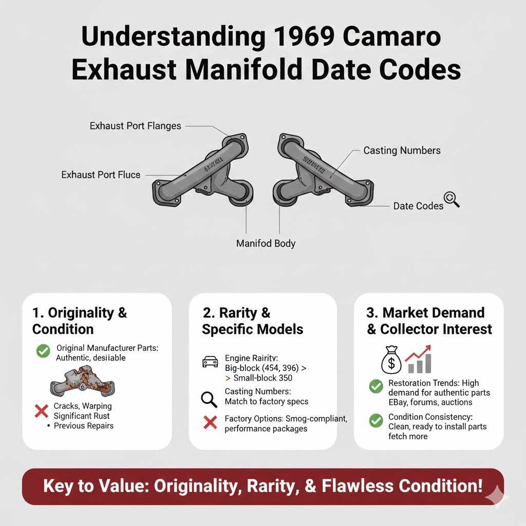 Understanding 1969 Camaro Exhaust Manifold Date Codes