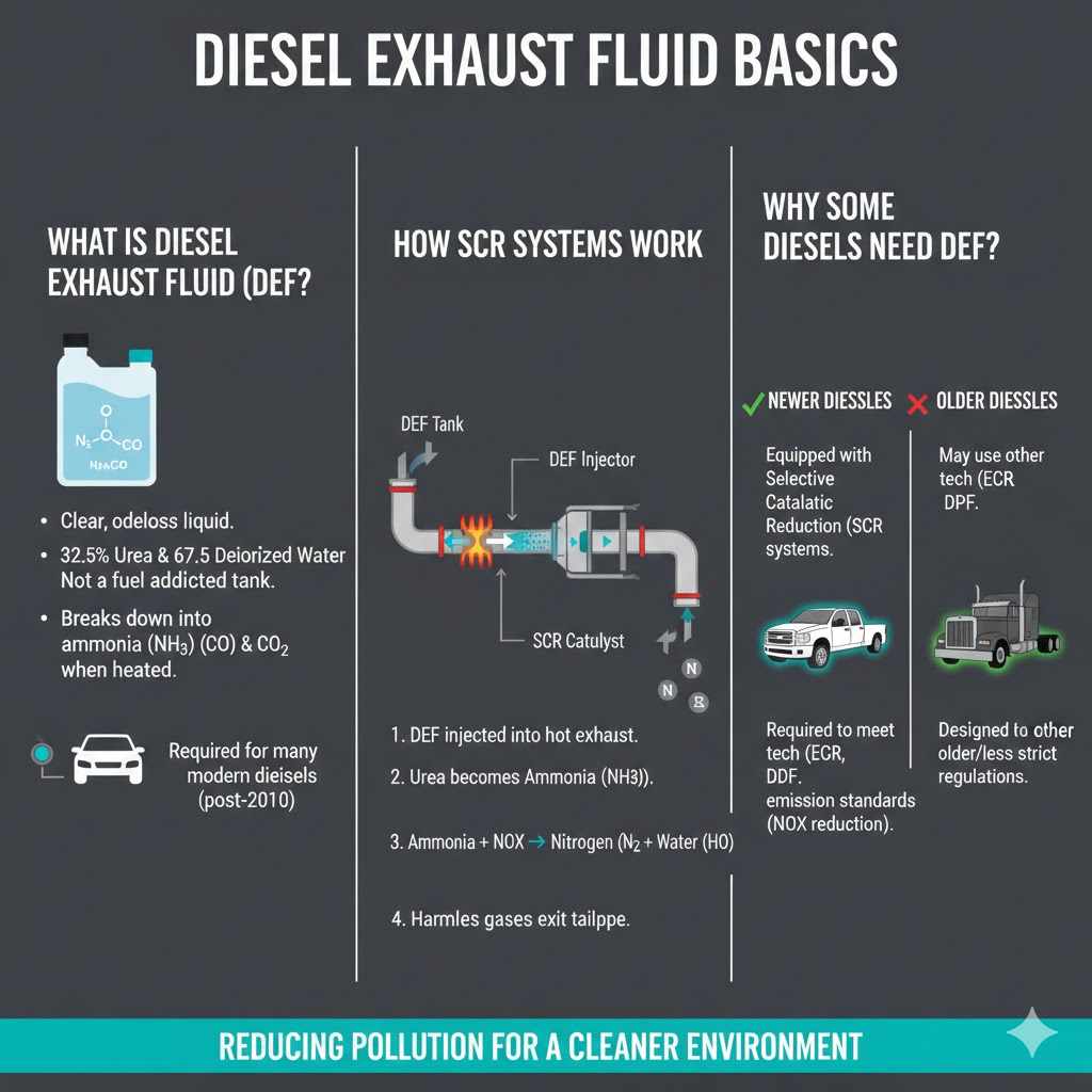 Understanding Diesel Exhaust Fluid Basics

