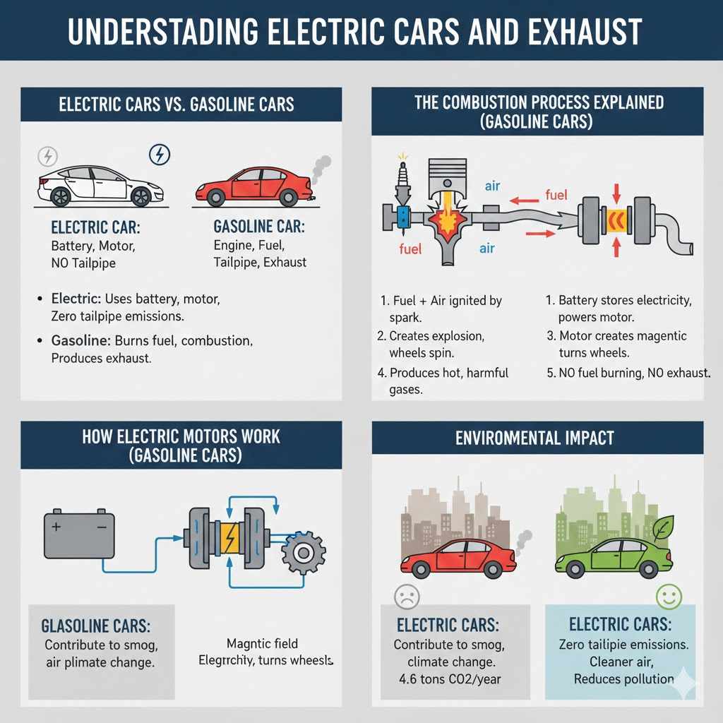 Understanding Electric Cars and Exhaust

