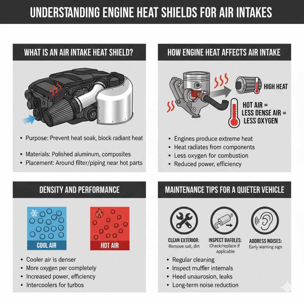 Understanding Engine Heat Shields For Air Intakes

