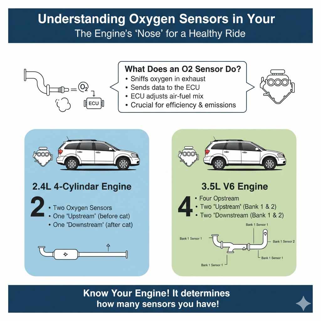 Understanding Oxygen Sensors in Your 2009 Dodge Journey


